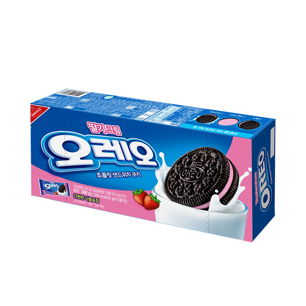 Oreo Strawberry Cream 300g. 12pcs/ctn